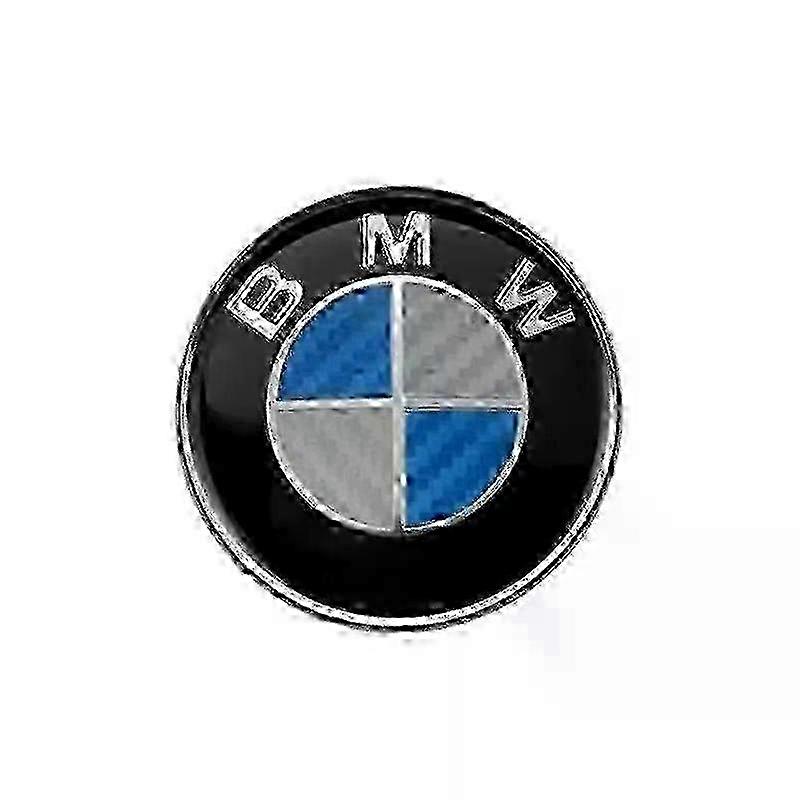 شعار غطاء محرك السيارة الأمامي مقاس 82 مم وشعار صندوق السيارة وشعار عجلة القيادة وملصقات مركز العجلة مناسبة لسيارات BMW