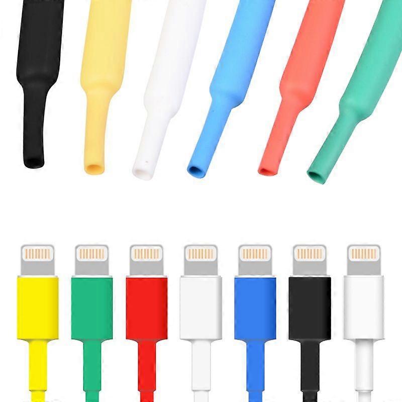Solid Color Cable Protector USB Cable Earphone Wire Organizer Desk Cable Winder