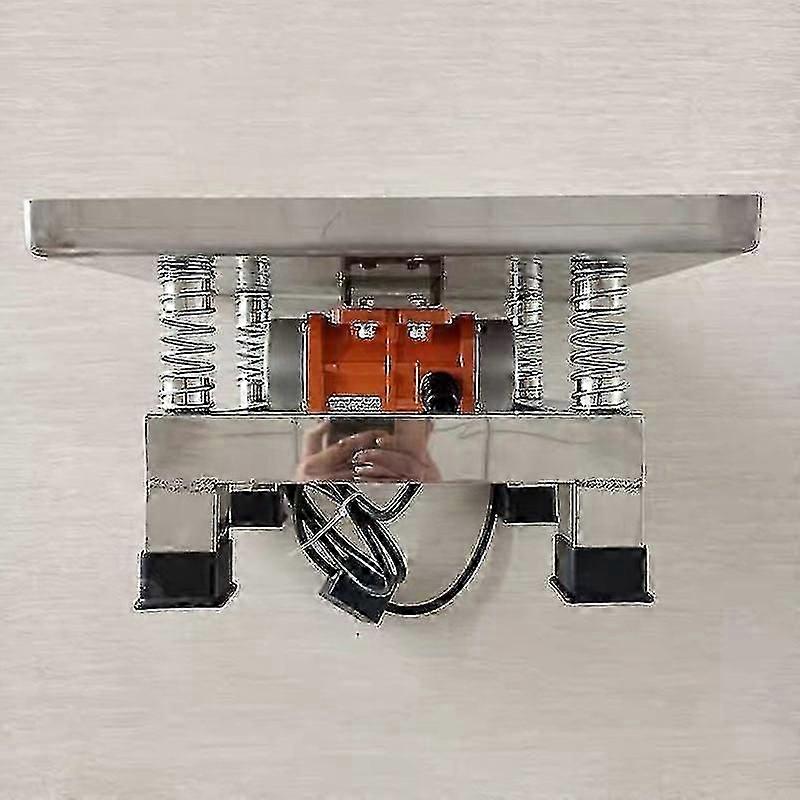 35*35cm Concrete Vibrating Table Vibration Test Bench Test Block Vibration Platform Stainless Steel Mini Vibration Table 3000rpm