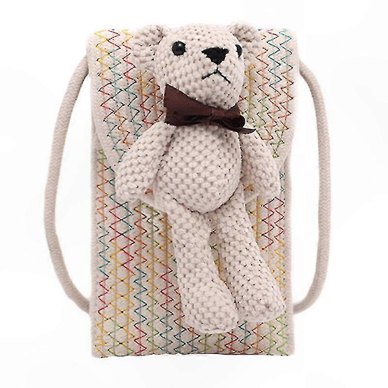 Single Woven Crossbody Bag