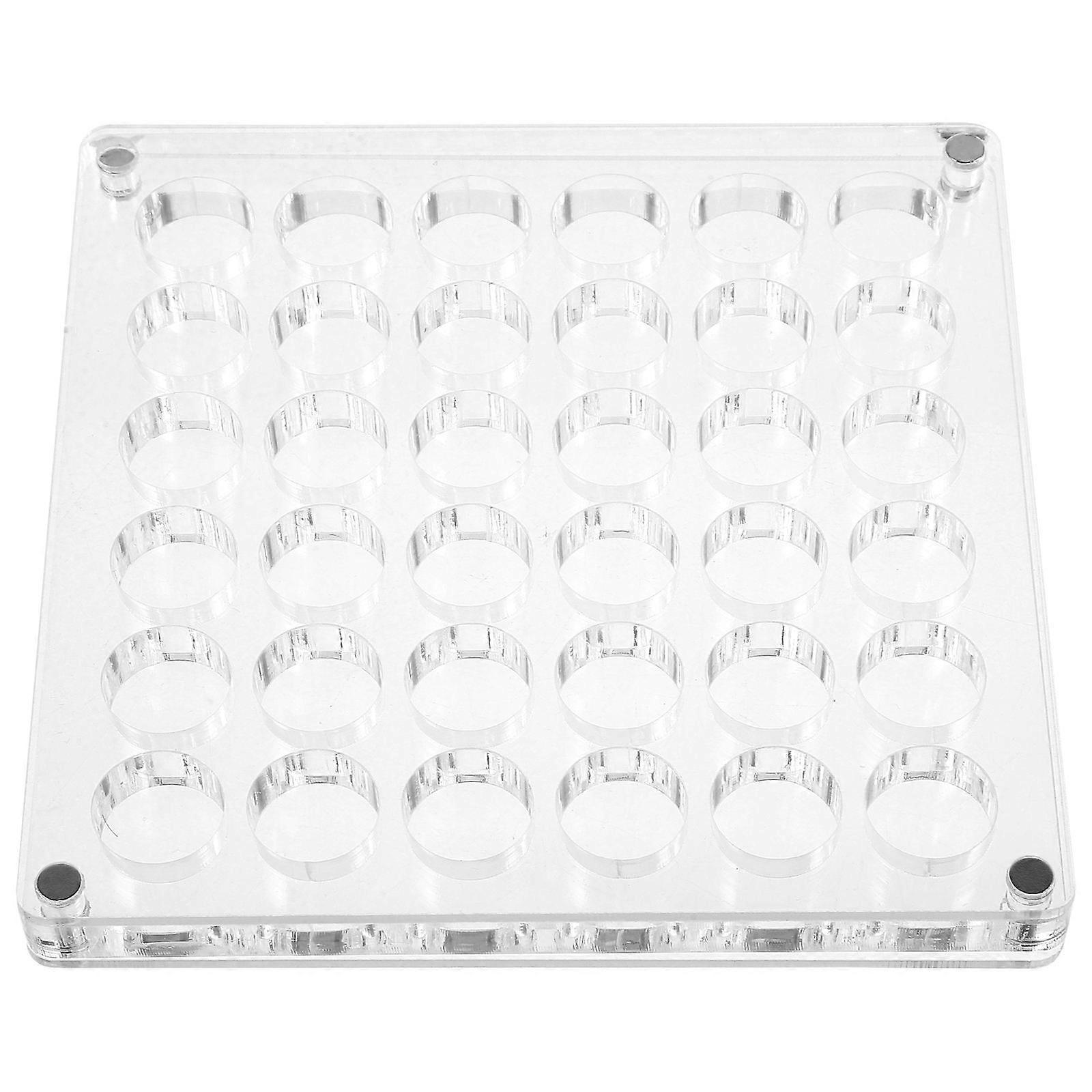 Acrylic Seashell Display Box for Storage Use 3Pcs Transparent Specimen Case