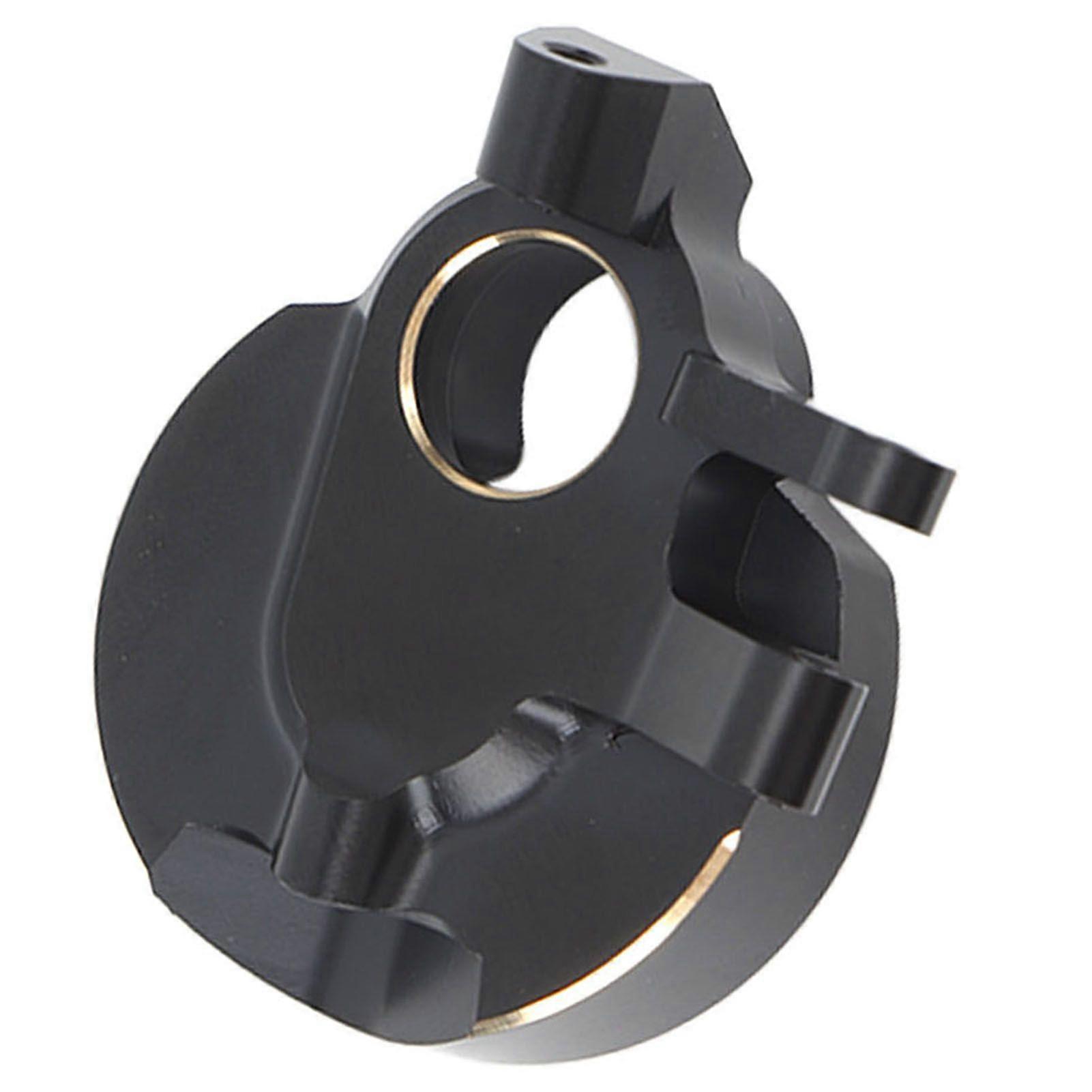 2Pcs Brass Front Steering Knuckles 1/10 RC Car Steering Knuckles for Axial Capra SCX10 III AR45P Axle