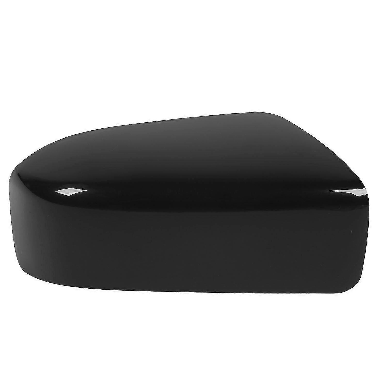 Black Weatherproof Side Mirror Cover for Honda Accord 2003-2007, Right Protective Cap Replacement