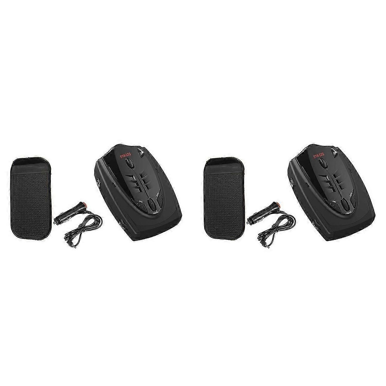 STR-525 Radar-Detector Car Anti Radars Speed Voice Alert Warning