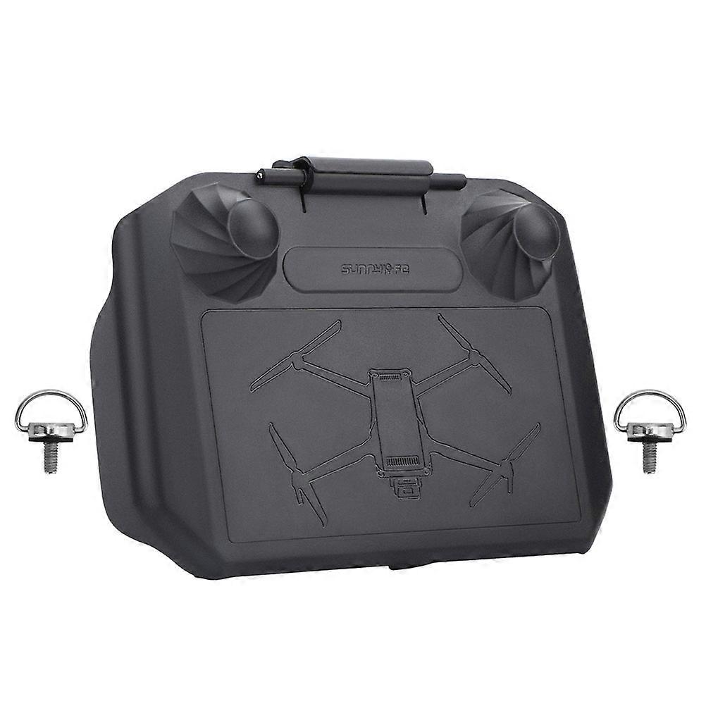 Controller Protector Cover Black Abs for Rc Plane Piloting Sun Protection Dust Protection 1Pack