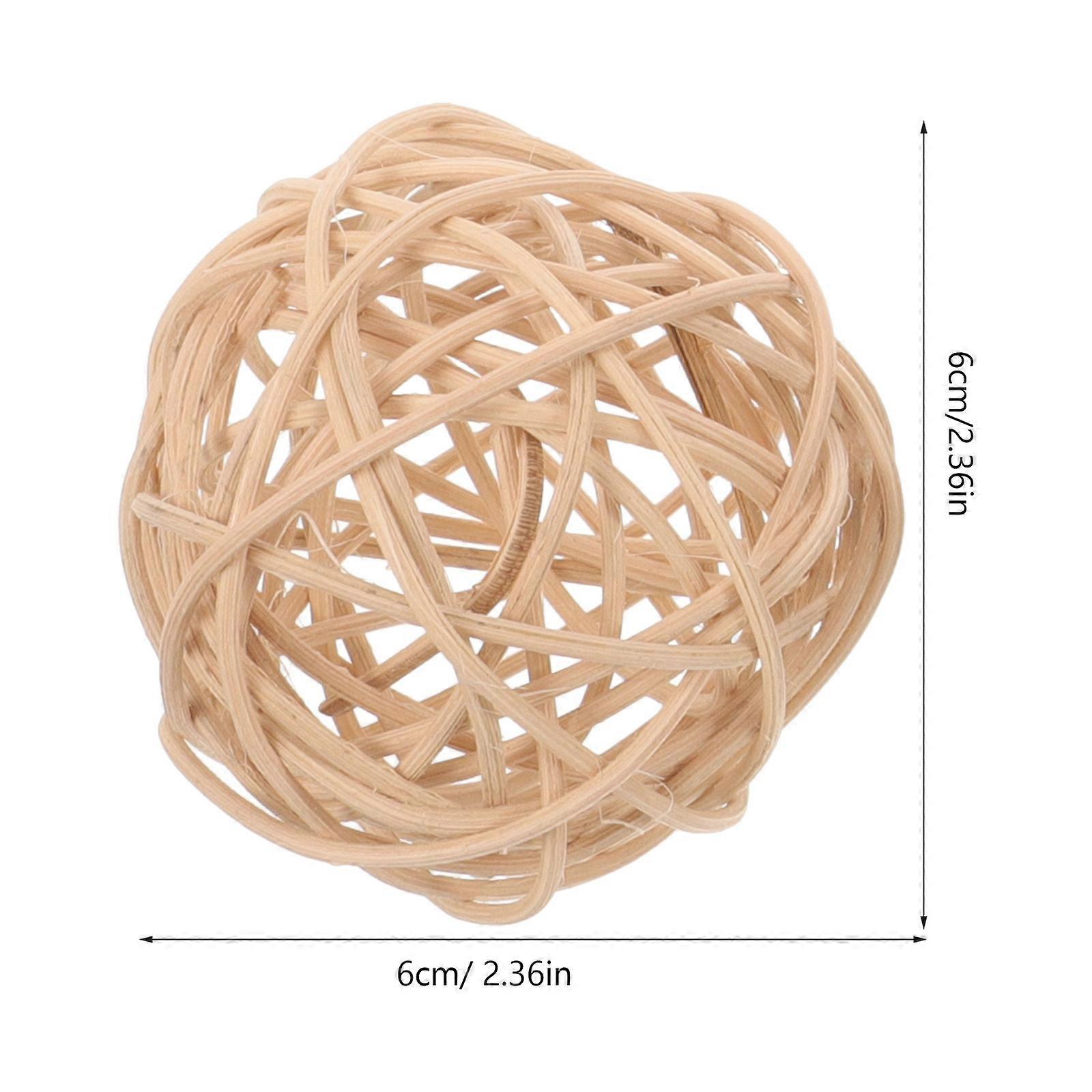 Bird Rattan Balls Parrot Foraging Chewing Toy 27Pcs Collection