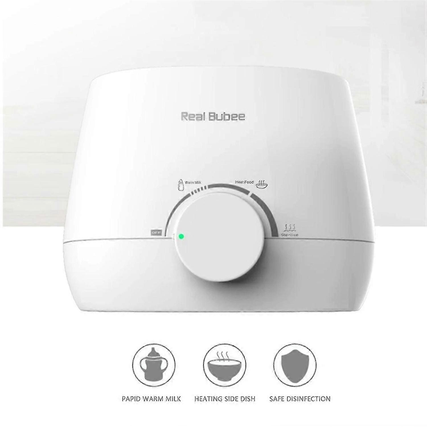 Real Bubee Baby Bottles Milk Warmer Food Heater Fast Warming EU PLUG