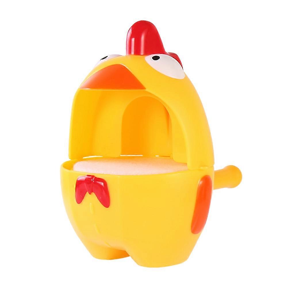 Bubble Machine For Babies Outdoor Playing Activity Chick Design Ergonomic Smooth Curve 1Pcs