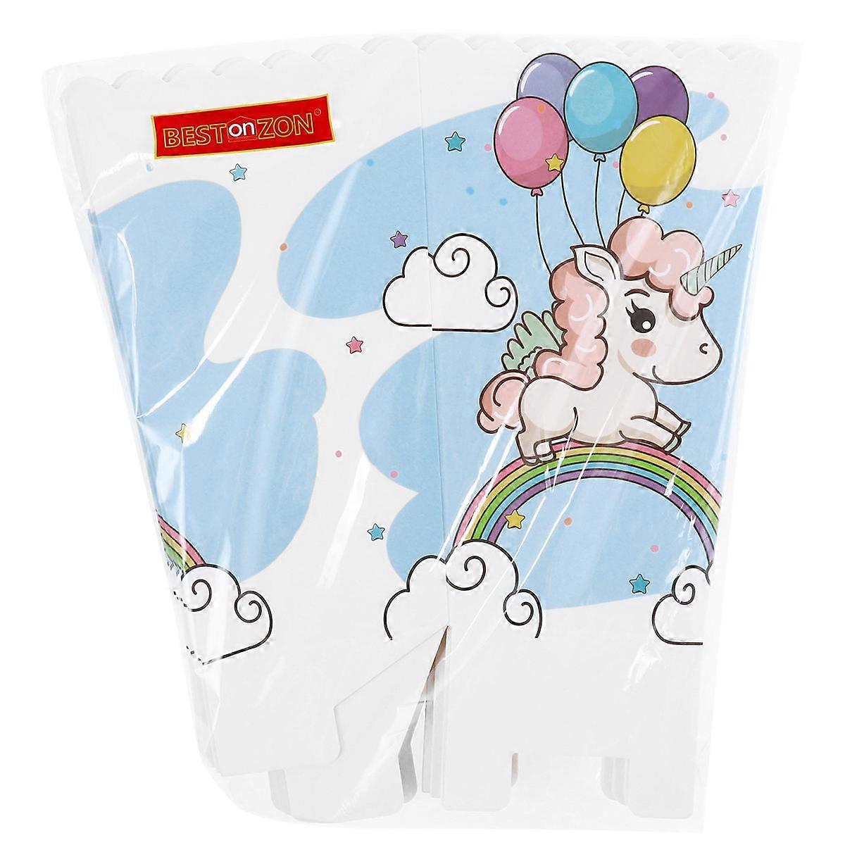 Paper Bags Popcorn Boxes for Packing 16Pcs Multi Color Popcorn Containers