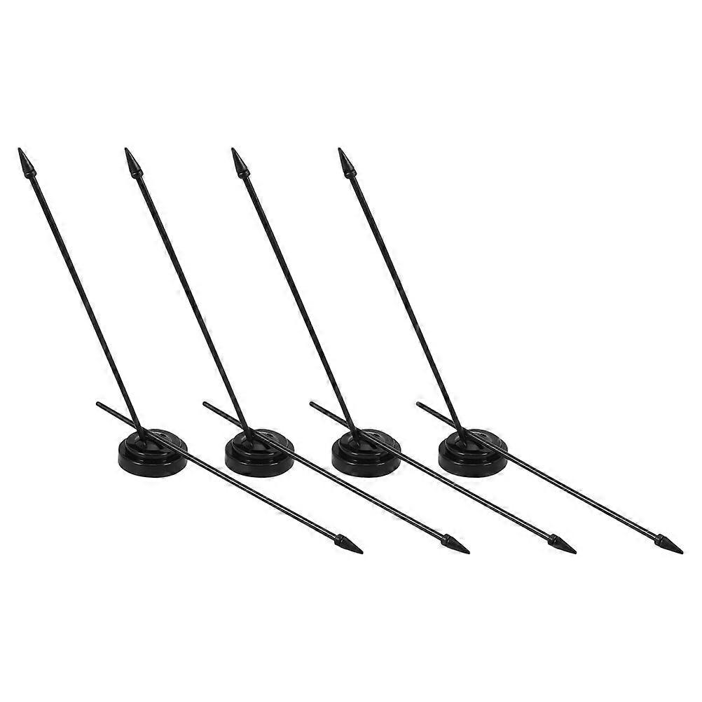 Flag Holder for Desk Small Flag Stand Base for Indoor Use 8Pcs