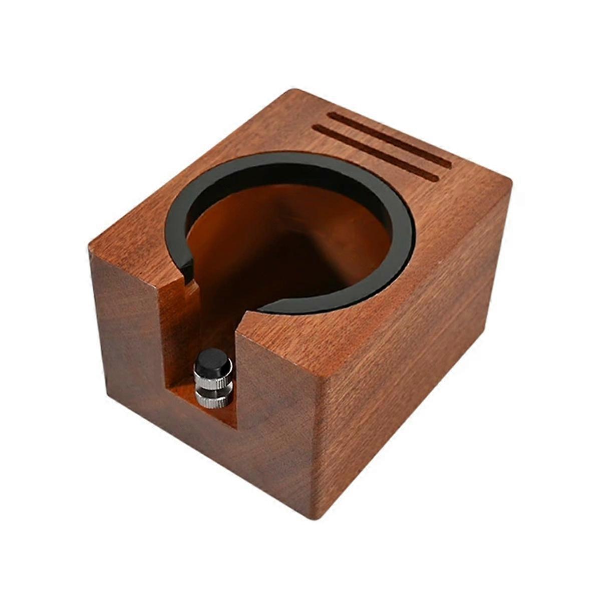 Coffee Tamper Stand Coffee Tool Holder 58mm Wood Coffee Tamper Stand Coffee Tamper Holder for Workt