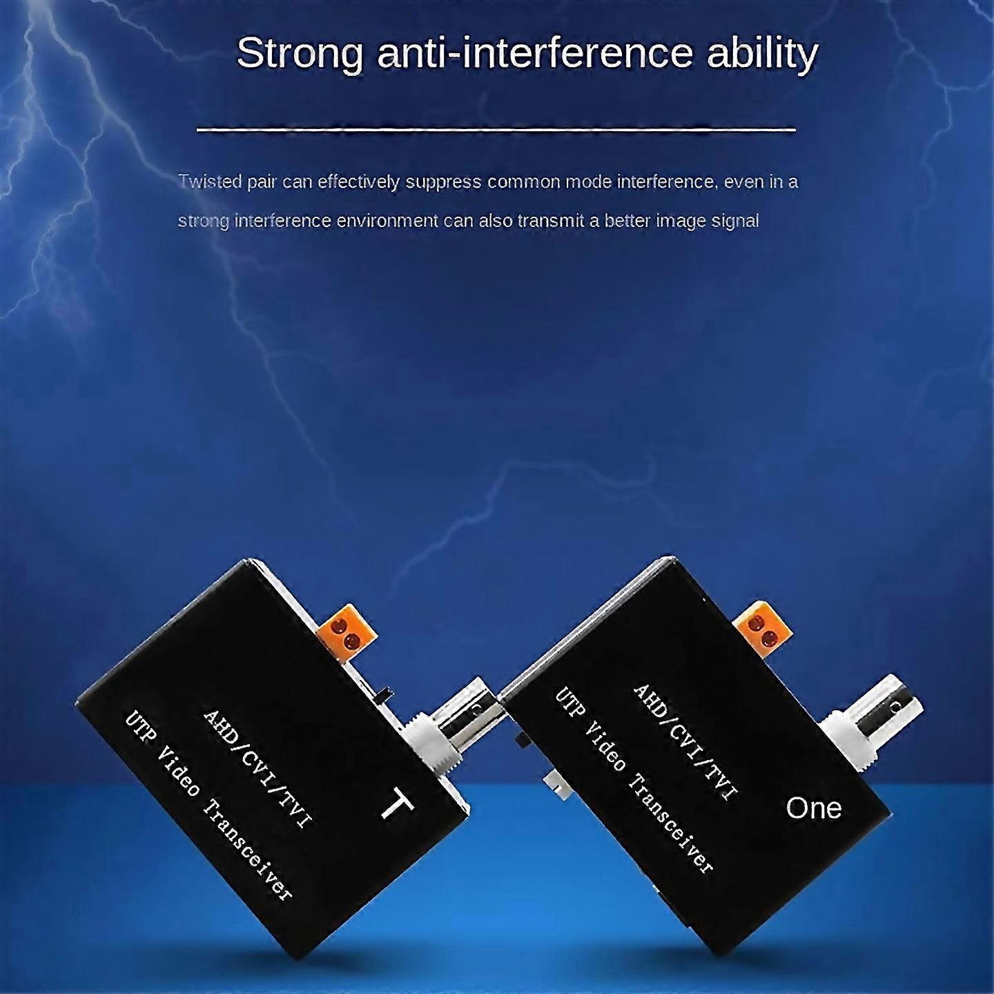 For 1 Channel Active Video Balun For Cctv Camera