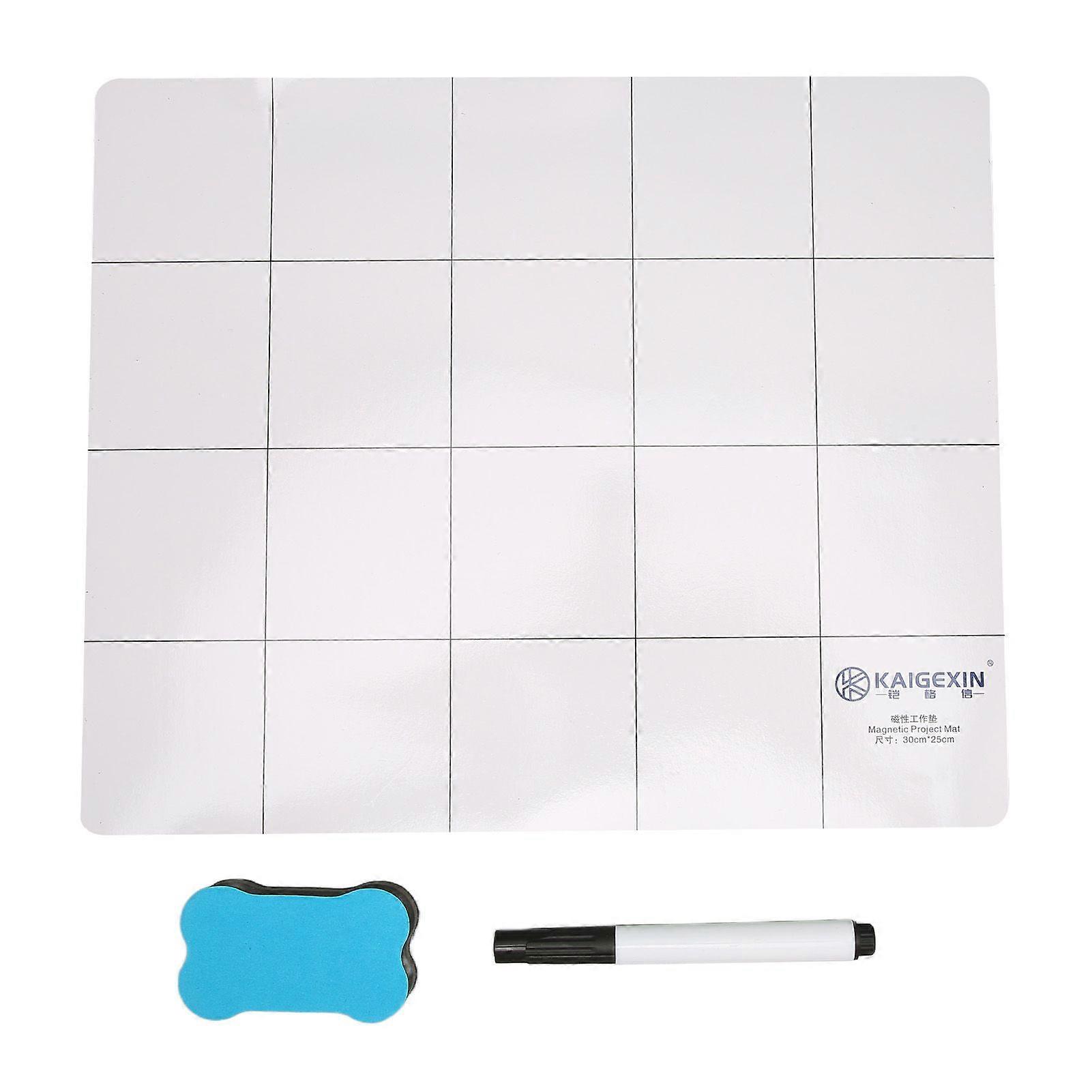 Magnetic Work Mat Professional PCB Repair Pad with Pen Board Eraser for Maintenance