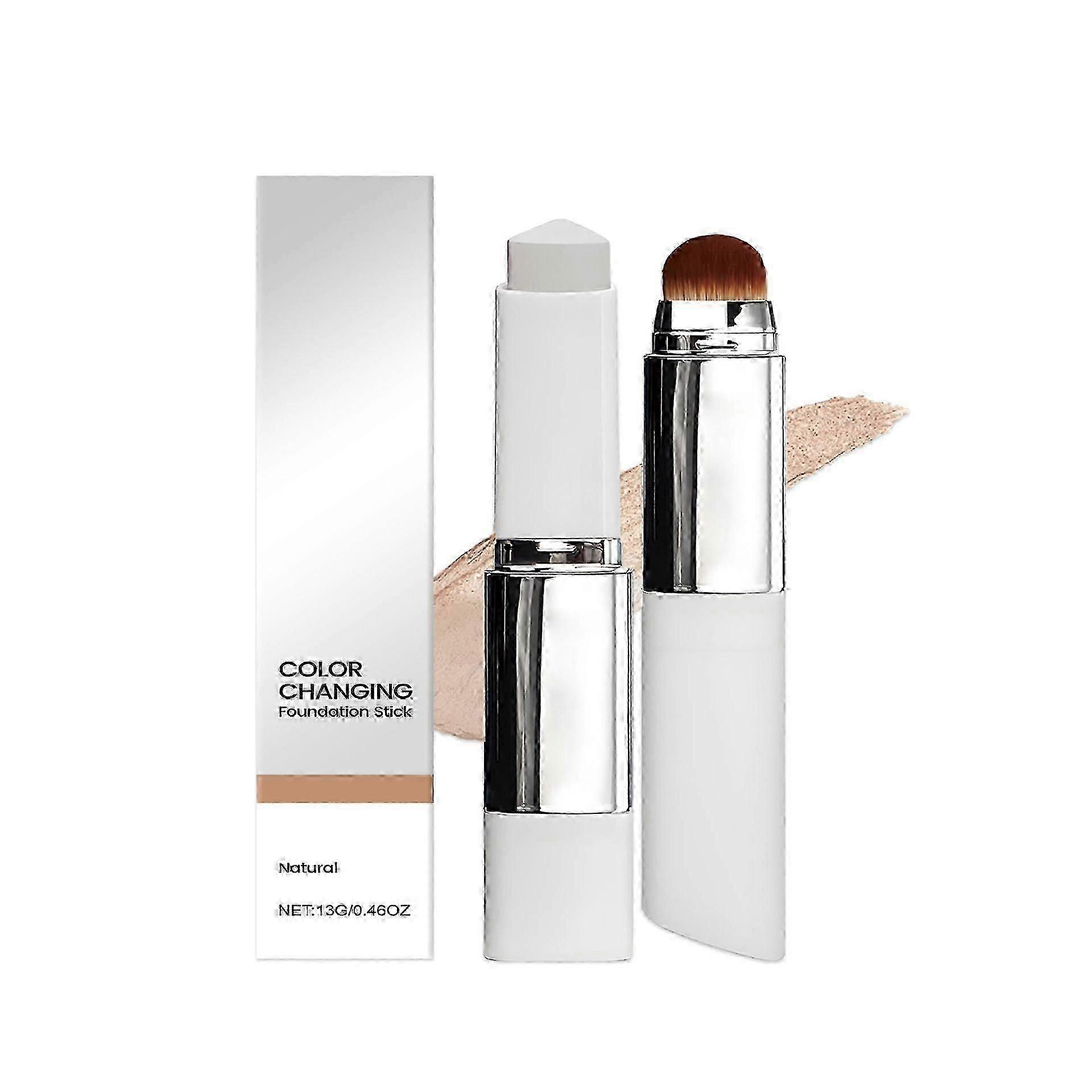 Color Changing Foundation Stick with Volufiline - Medium to Full Coverage Dewy Finish Makeup