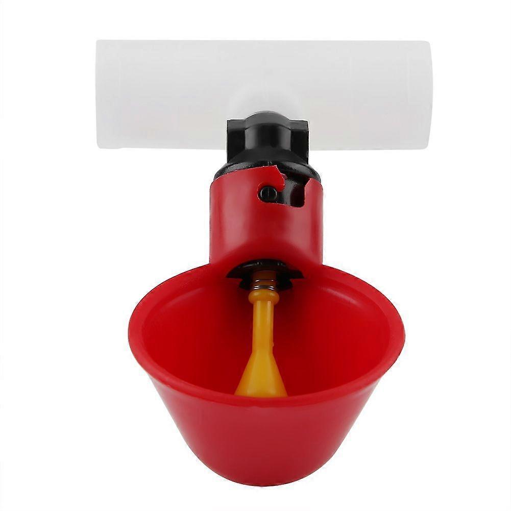 5Pcs Automatic Poultry Bird Water Drinking Dispenser Chicken Water Drinker Tool 20mm
