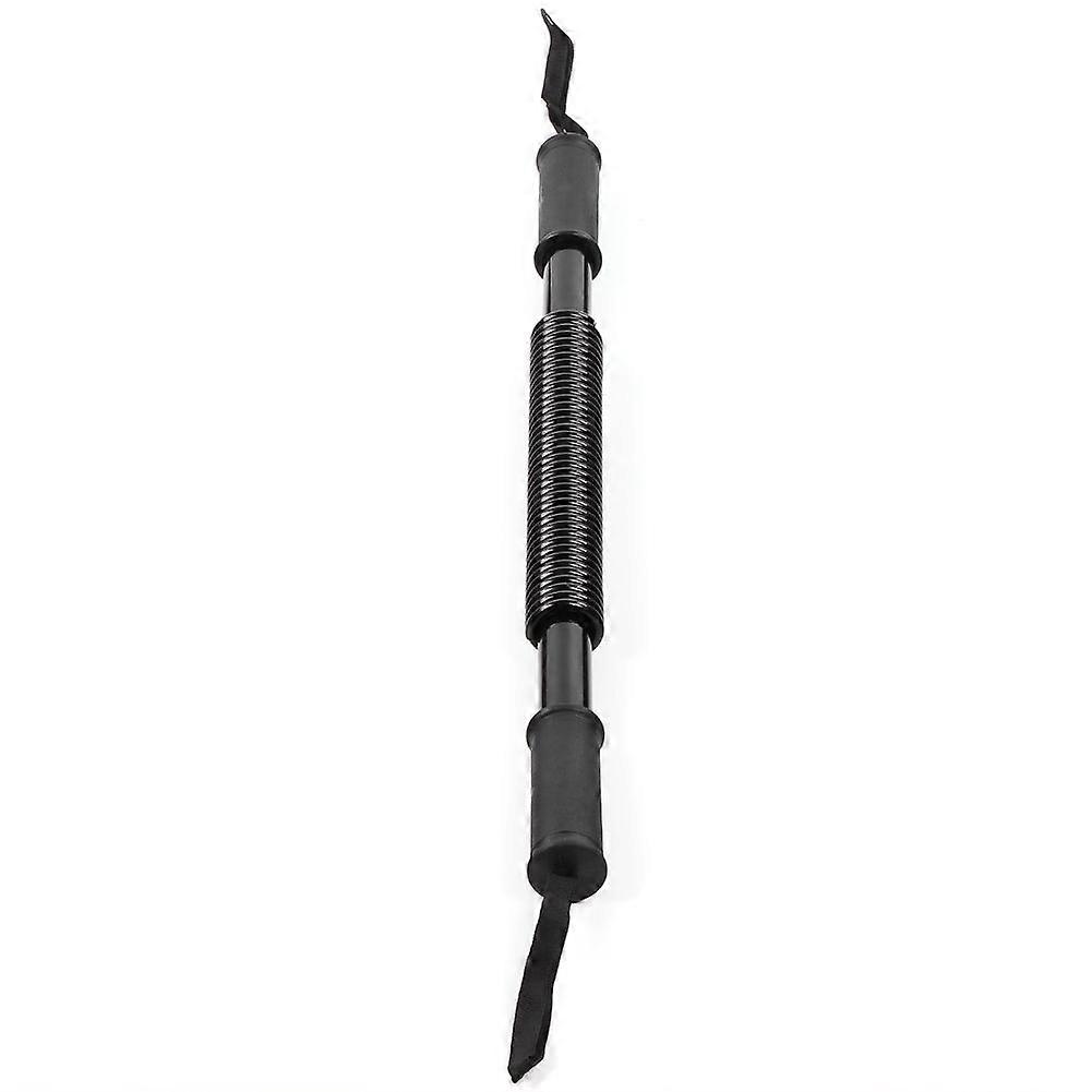 Arm Power Exerciser Spring Forearm Strength Muscle Trainer Chest Expander Gym EquipmentBlack 30KG