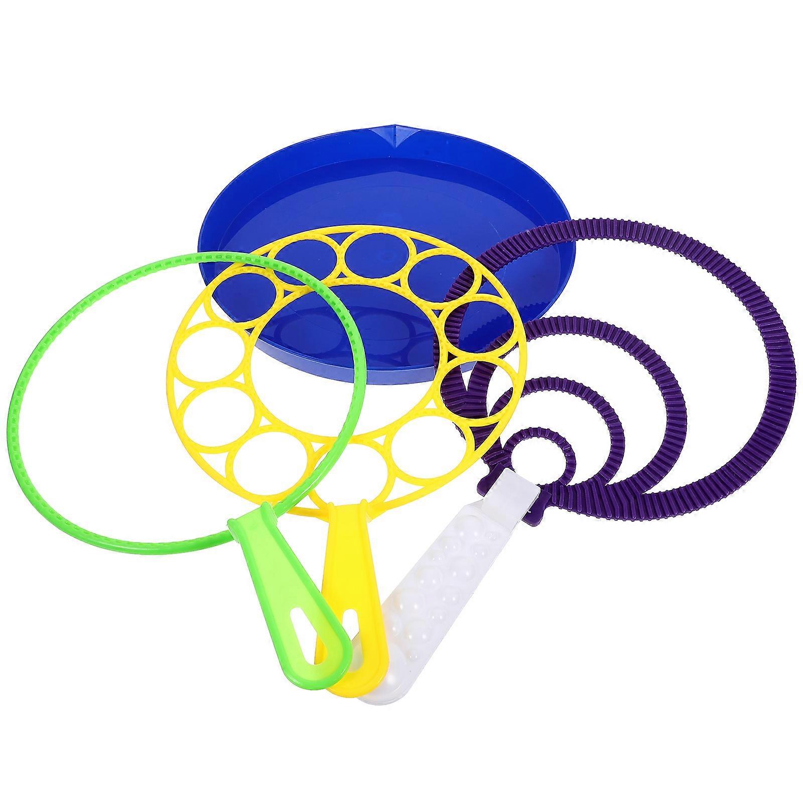 Bubble Tool Bubble Wand for Outdoor Use 4Sets