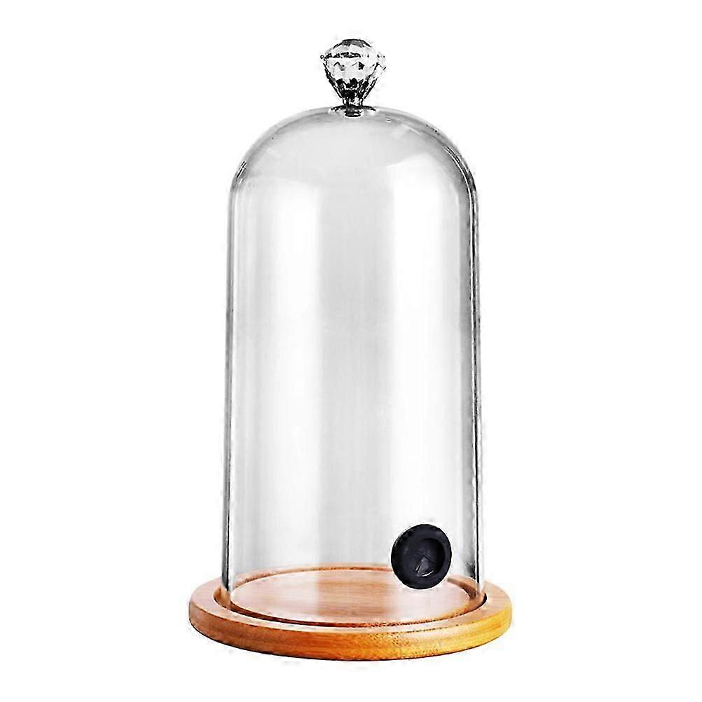 التدخين Cloche Cocktails غطاء واقي ملحق أنيق مثالي لتذوق النبيذ 1 مجموعة