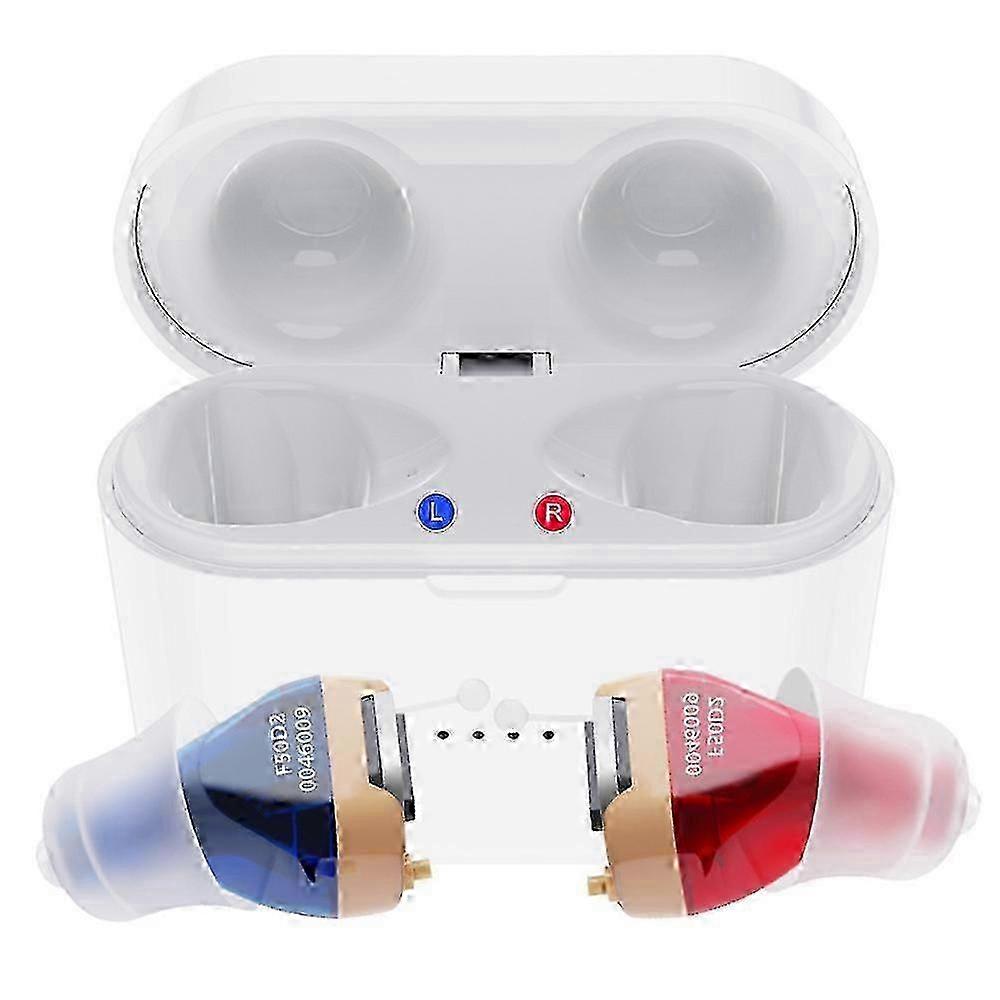 F50D2 Invisible Digital Hearing Aid - Noise Reduction Amplifier (1 Pair)