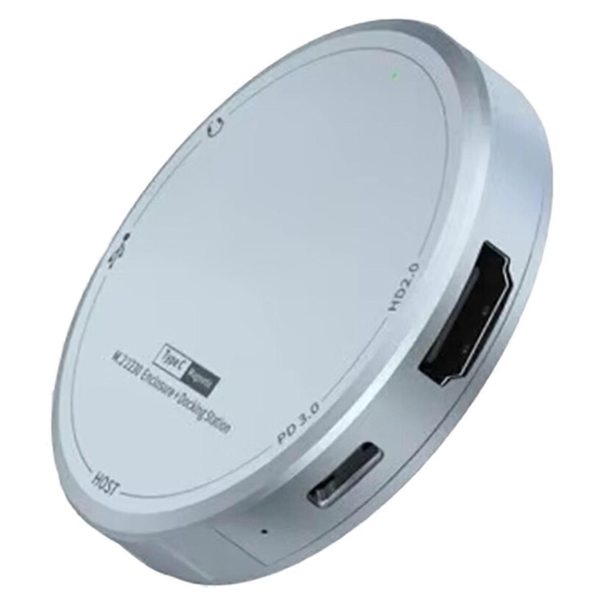 Magnetic Hard Disk Box M.2 Mobile Solid State Nvme Box Docking Station is Suitable for 15pro