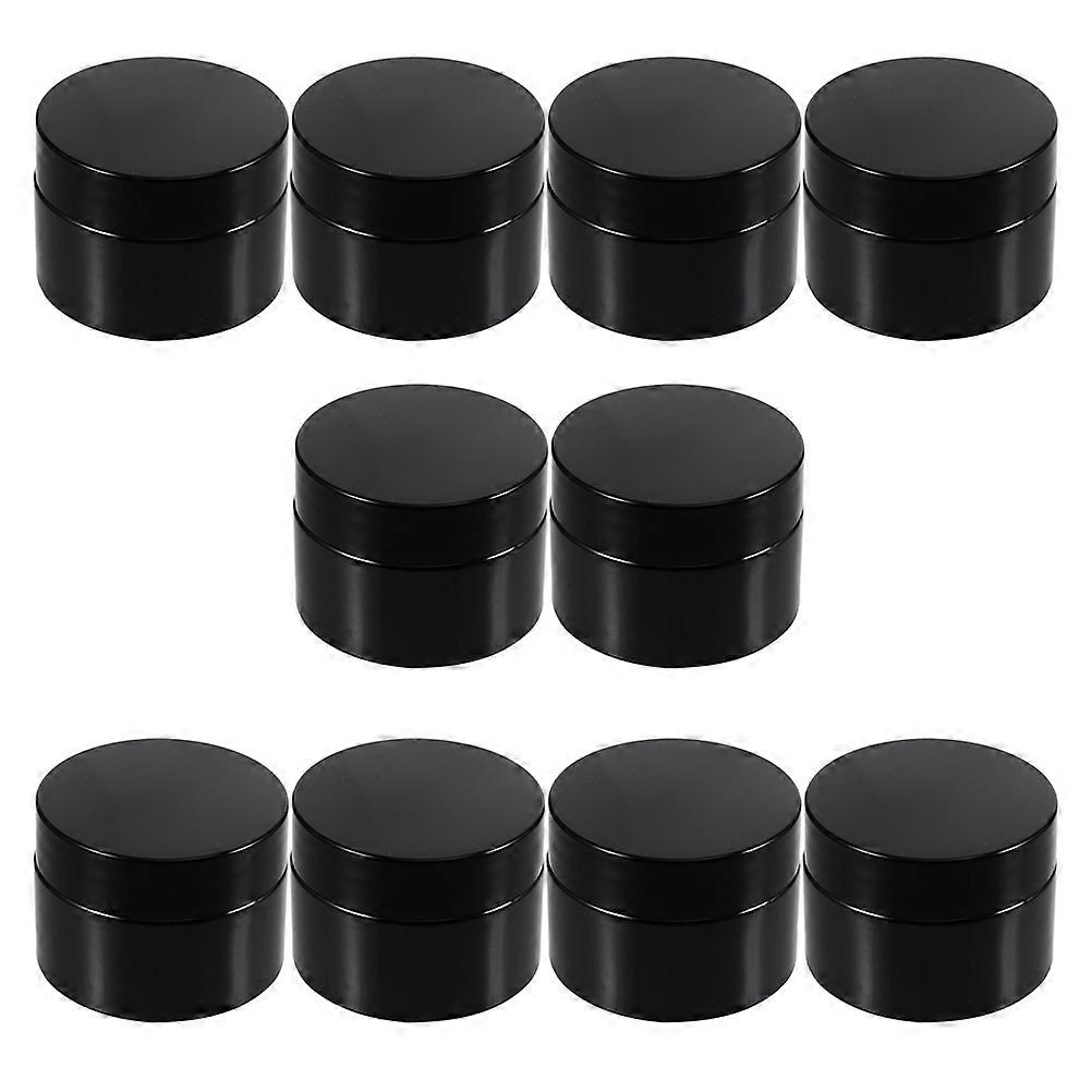 Empty Cream Bottle Glass Face Cream Container for Storage 10Pcs Pack