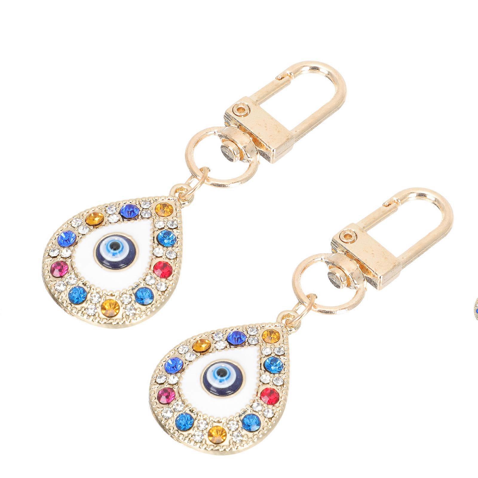 Instrument Bag Pendants 4 Pcs Keyring Assorted Color Daily Use Stylish Decoration For Keys Bags