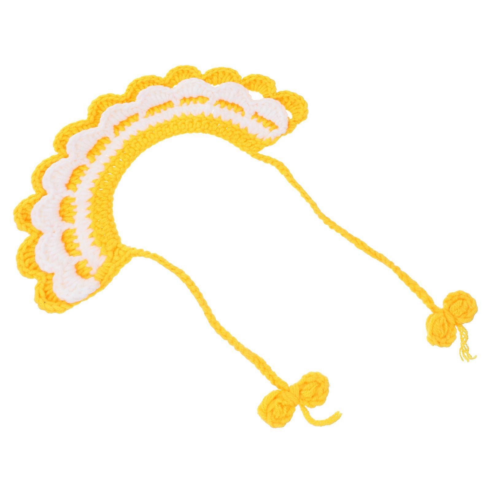 Delicate Cat Neckerchief Pet Scarf with 2Pcs for Decoration