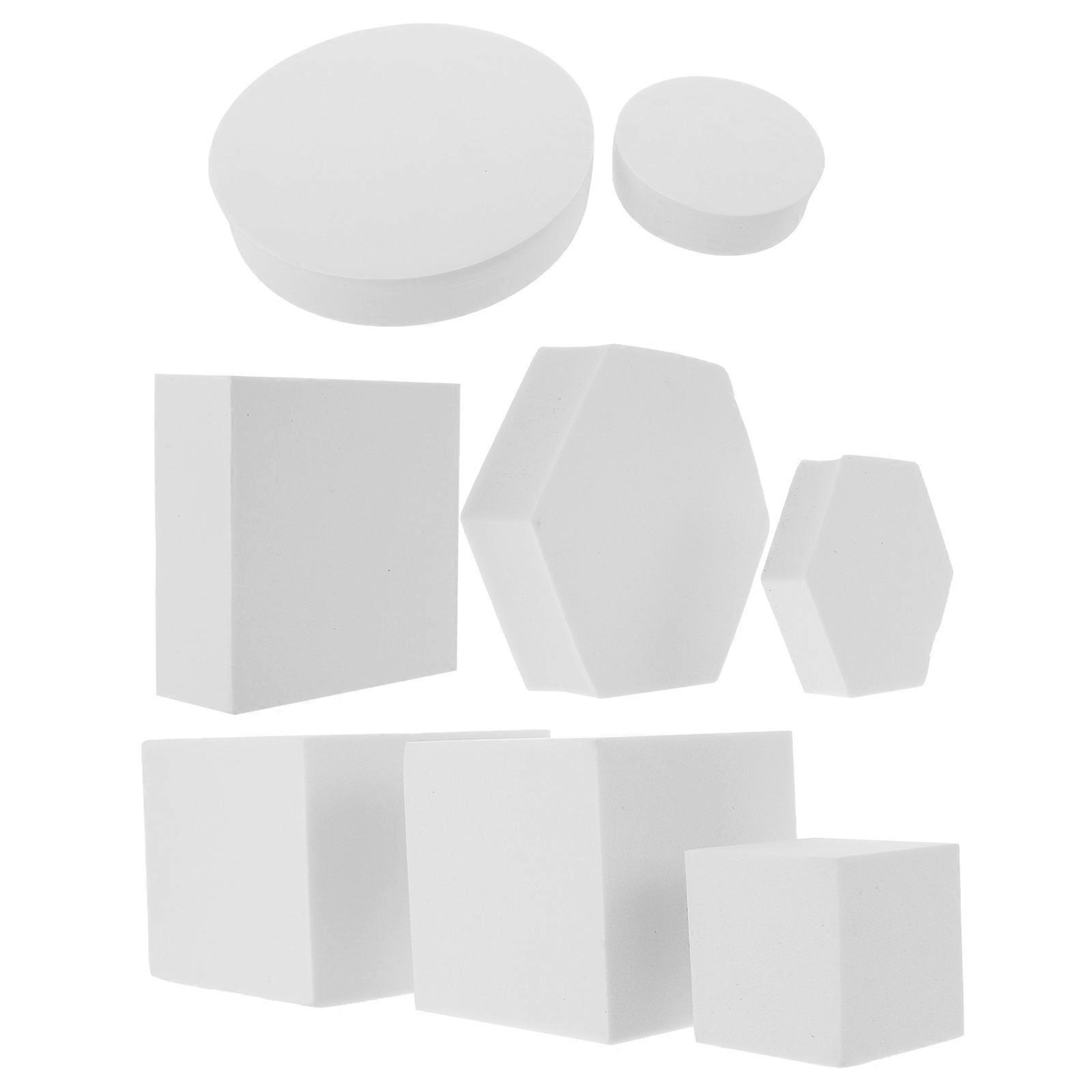 Geometric Photography Props Three-Dimensional Geometry Foams Ornaments 16Pcs