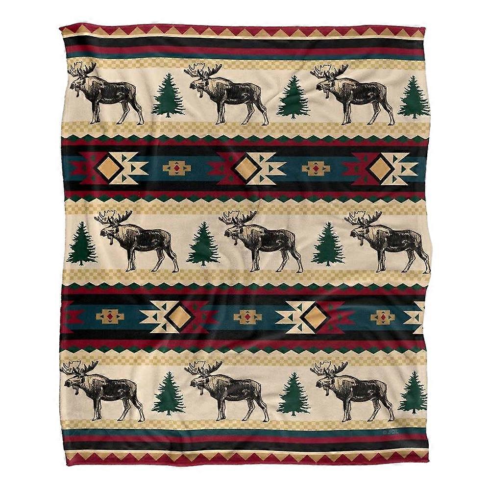 JQ Licensing Silky Moose Supersoft Decke