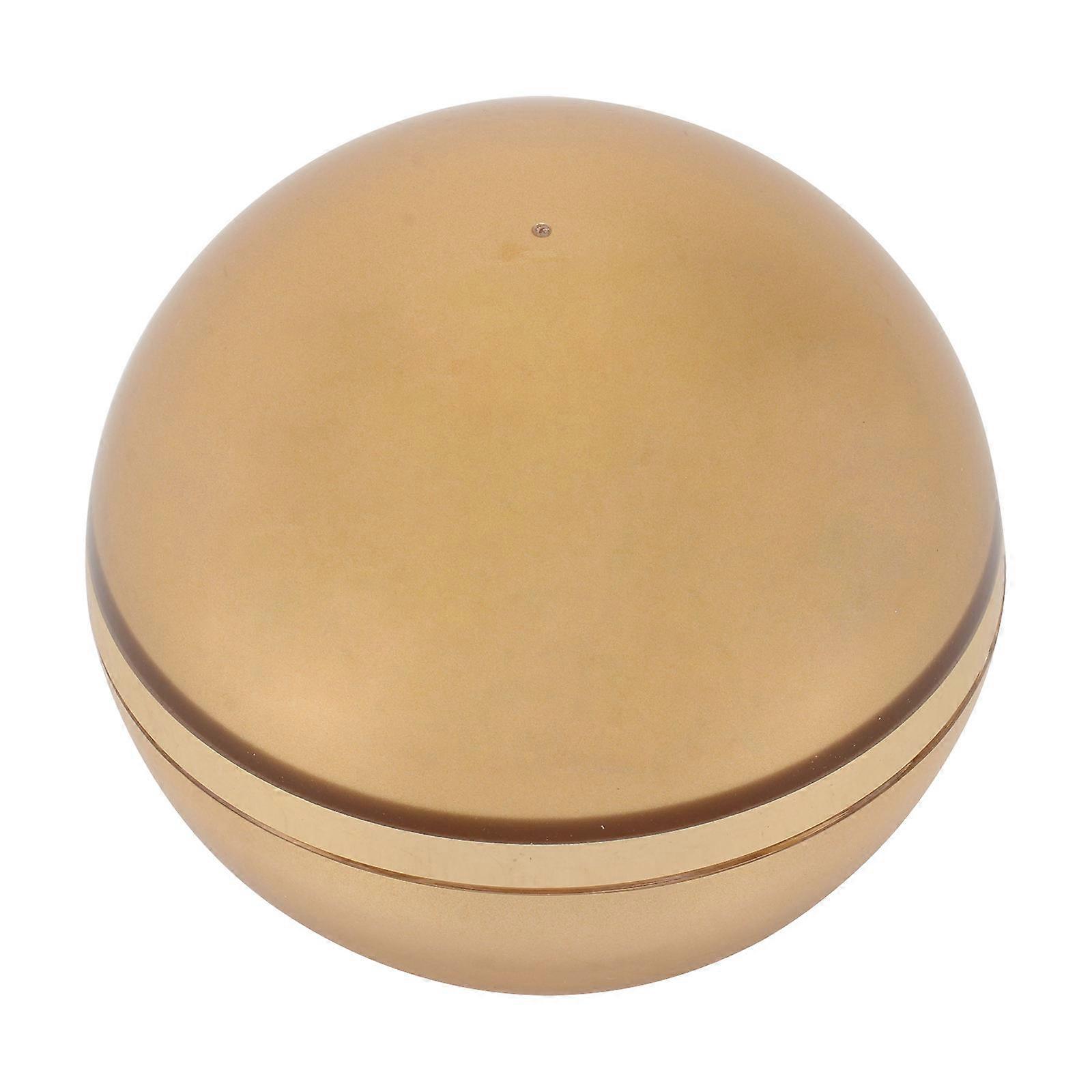 Golden Plastic Cream Bottle for Storage 2Pcs Refillable Cosmetics Jars