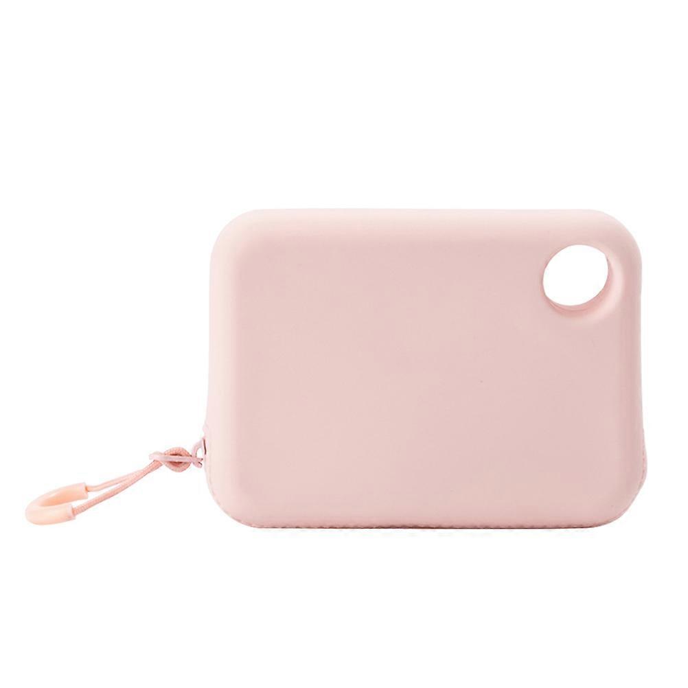 Minimalist Silicone Coin Purse for Storage 3Pcs Portable Zippered Small Wallet