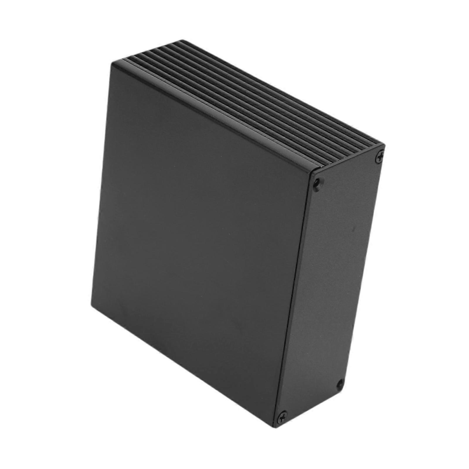 Junction Box for Amplifier Enclosure Dustproof Storage Case Aluminum Cooling Box