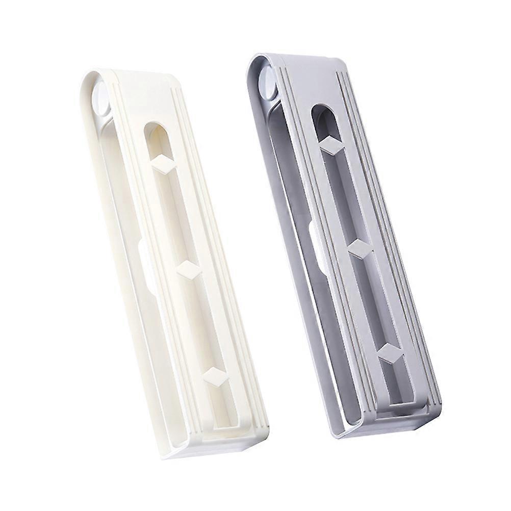 Slippers Rack for Shoes Storage 2Pcs Rotatable Punch Free Wall Mount Shelf