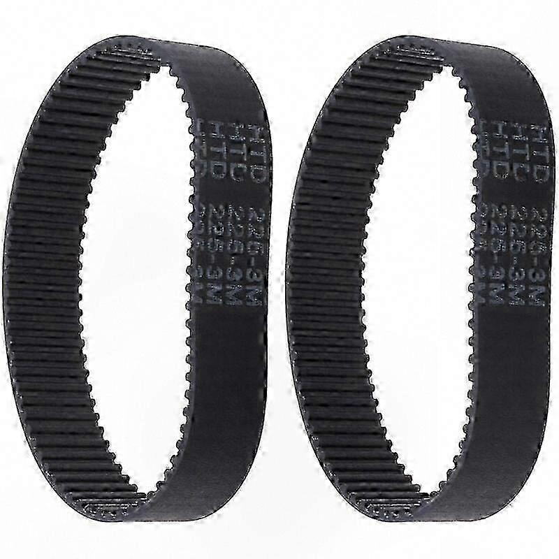 2-Pack Rubber Timing Belts with 225-3M Teeth Closed Loop Design