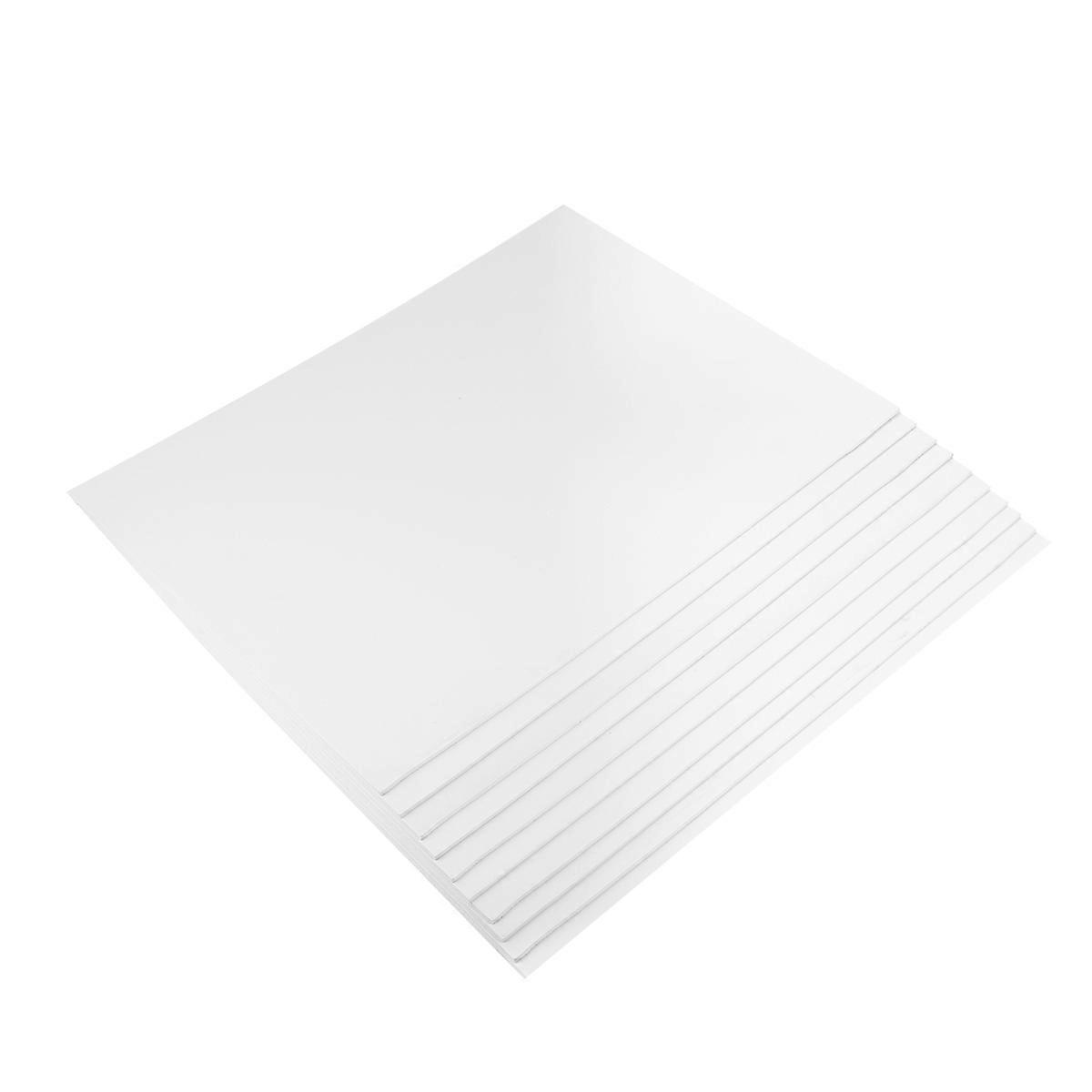 Foaming Sheet Model Material for Layout Props DIY Decor Supplies 20Pcs White