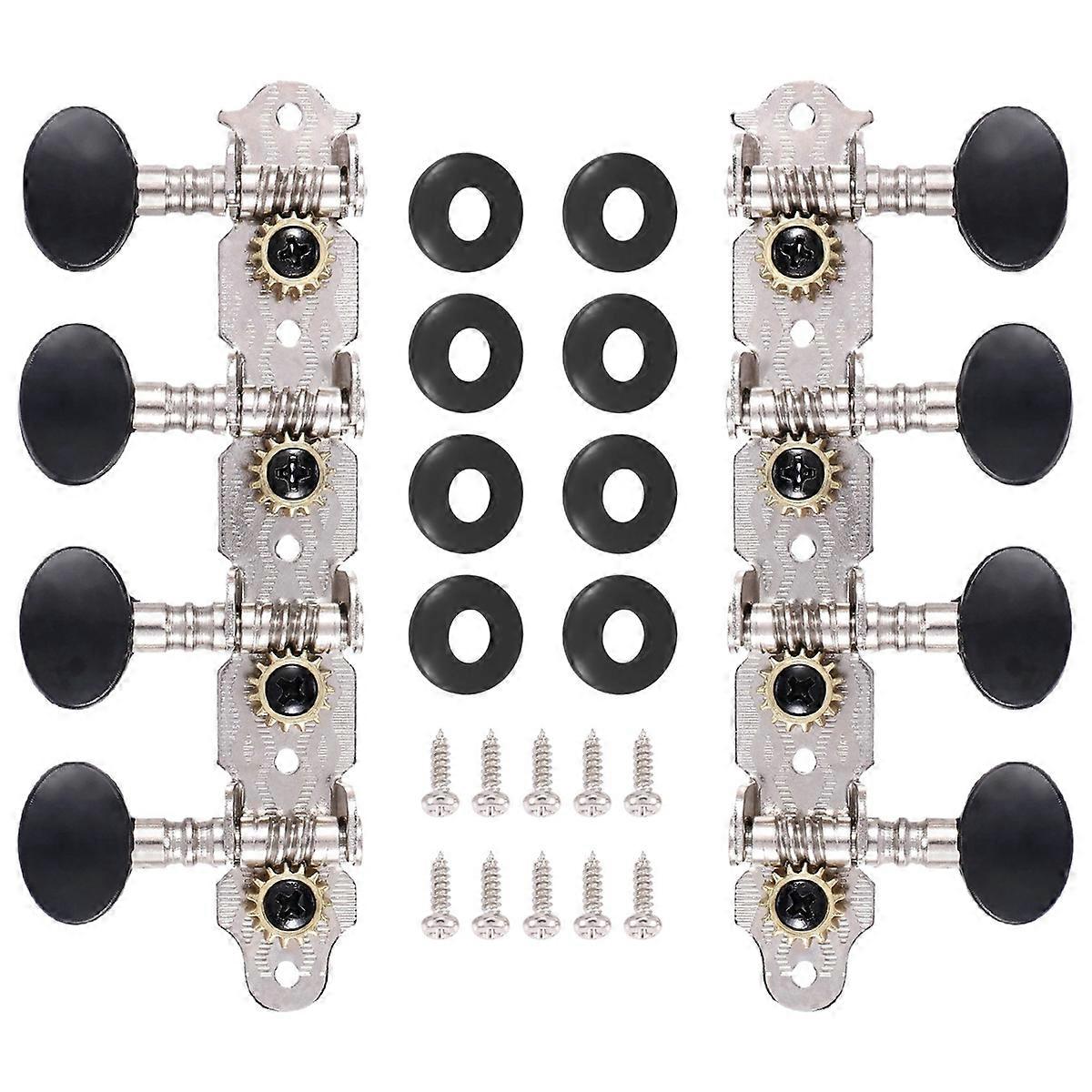 4L4R Mandolin Tuning Pegs Machine Heads String Tuning Pegs for 8 Strings Mandolin Instruments Access