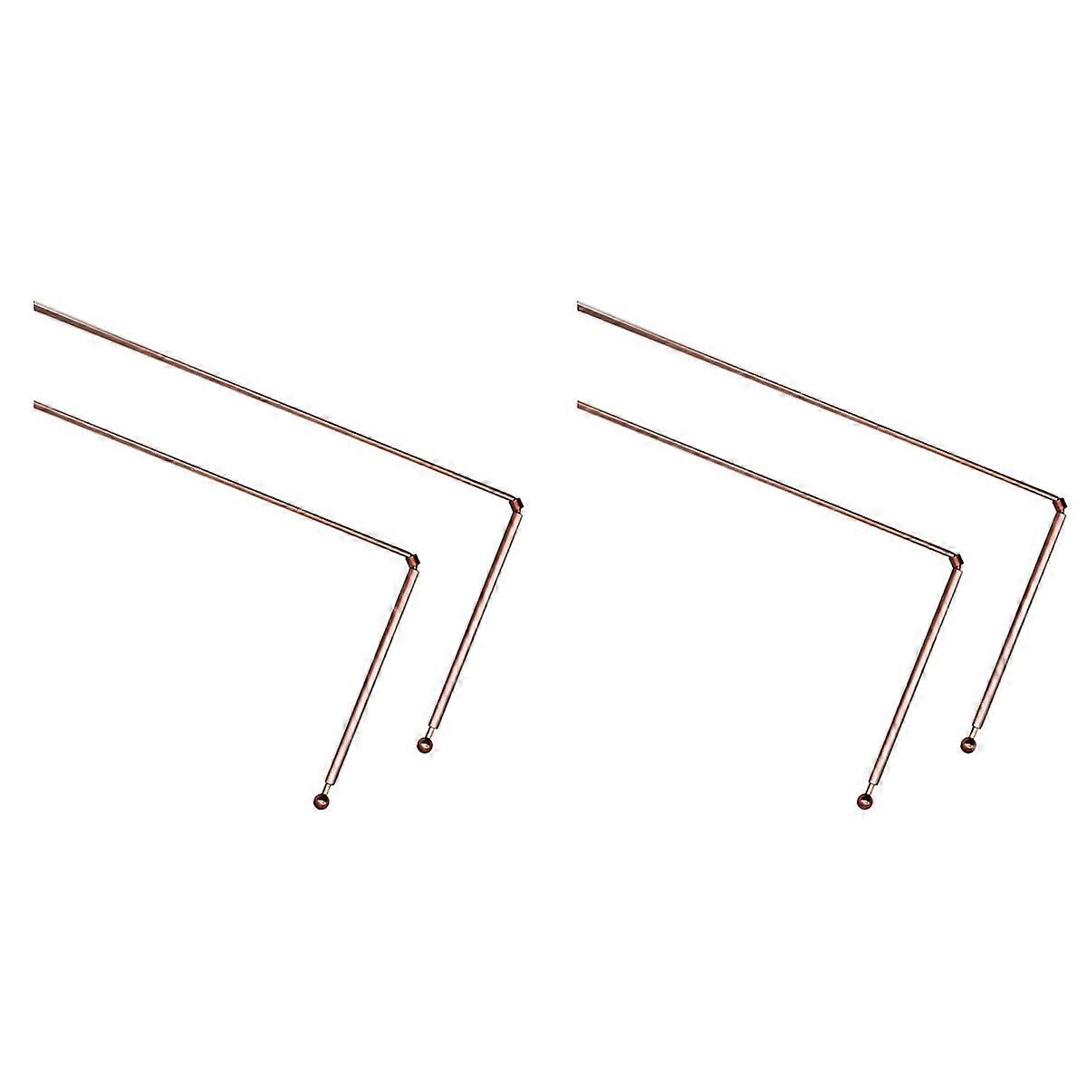 2X Dowsing Rods - 99.9% Pure Copper 2PCS Divining Rods - for Ghost Huntings Tools,