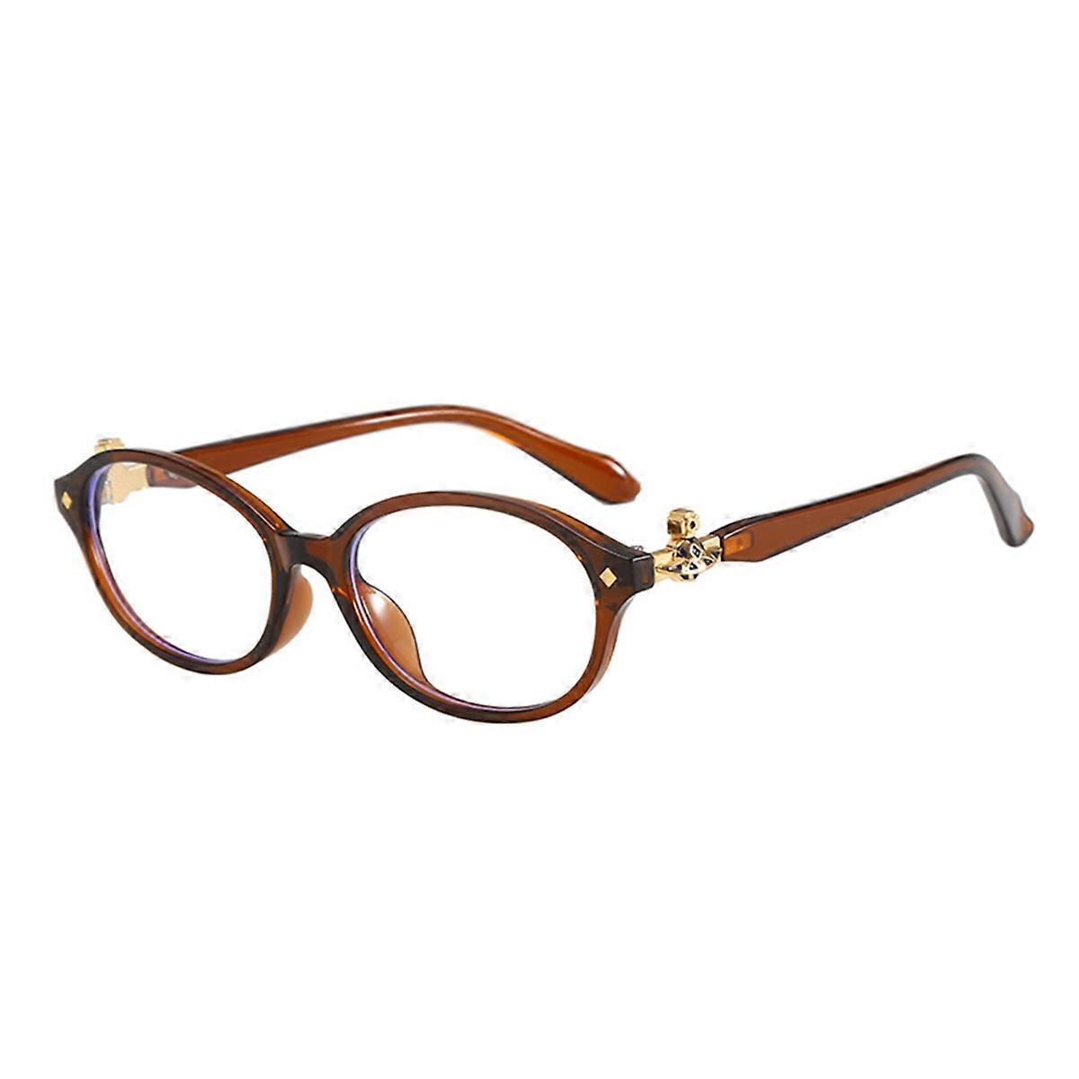 Small Frame Glasses Nerd Glasses Frame Women'S Pure Desire Style Retro Literary Anti- Full Frame C