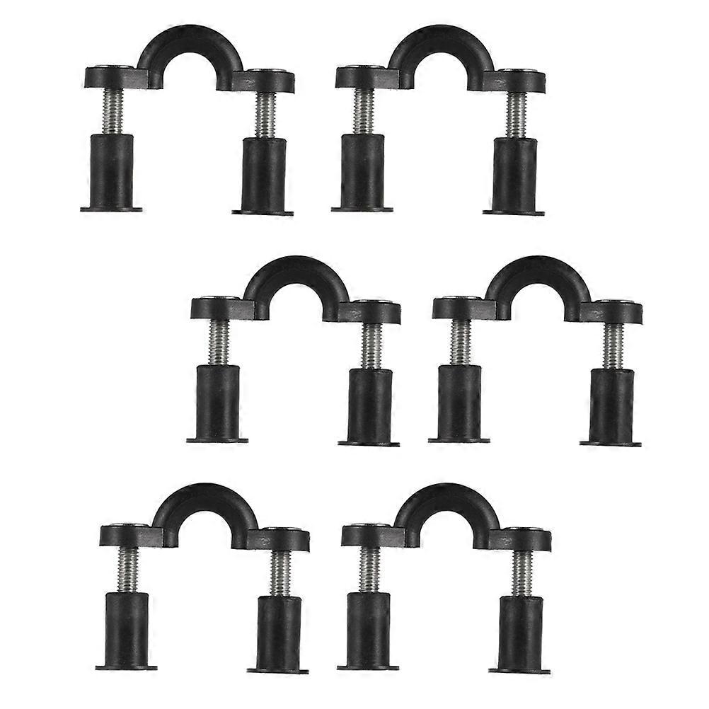 Kayak Replacement Parts C-Shaped Buckle for Fishing Nylon Assorted Color Tie-Down Points 1 Set