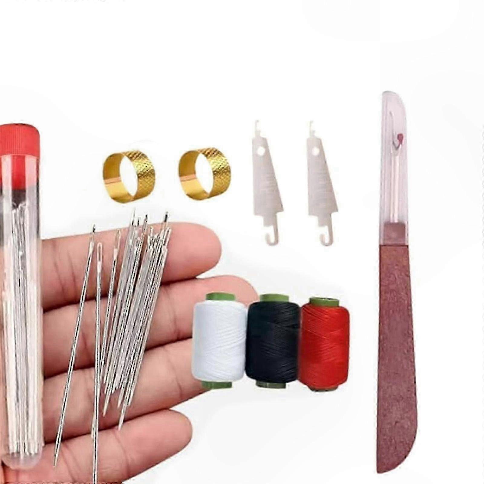 34/37 stycken sykit i rostfritt stål med toppnål för DIY-kläder hantverksmaterial
