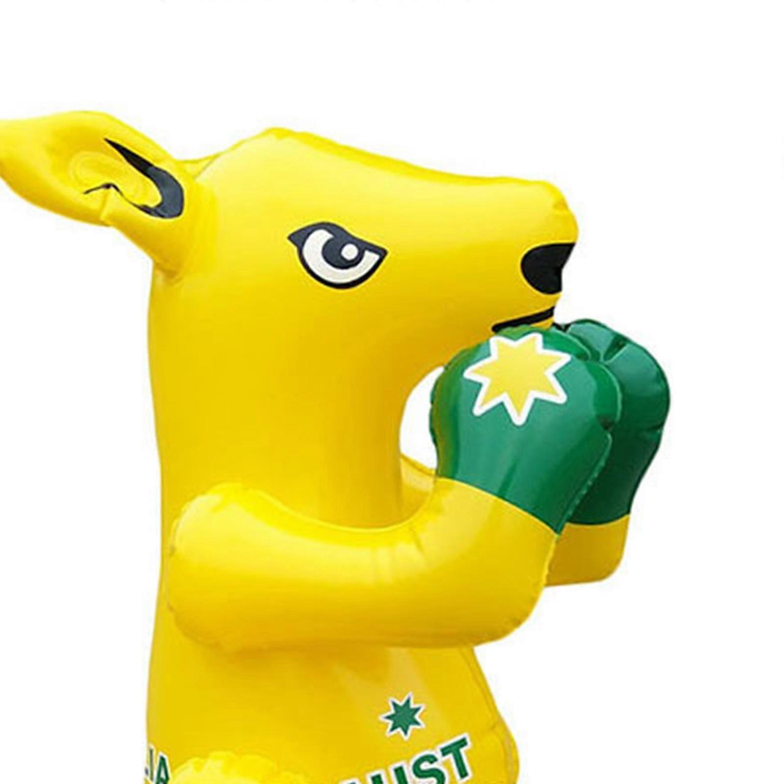 40cm Inflatable Wallaby PVC Inflatable Kangaroo model--