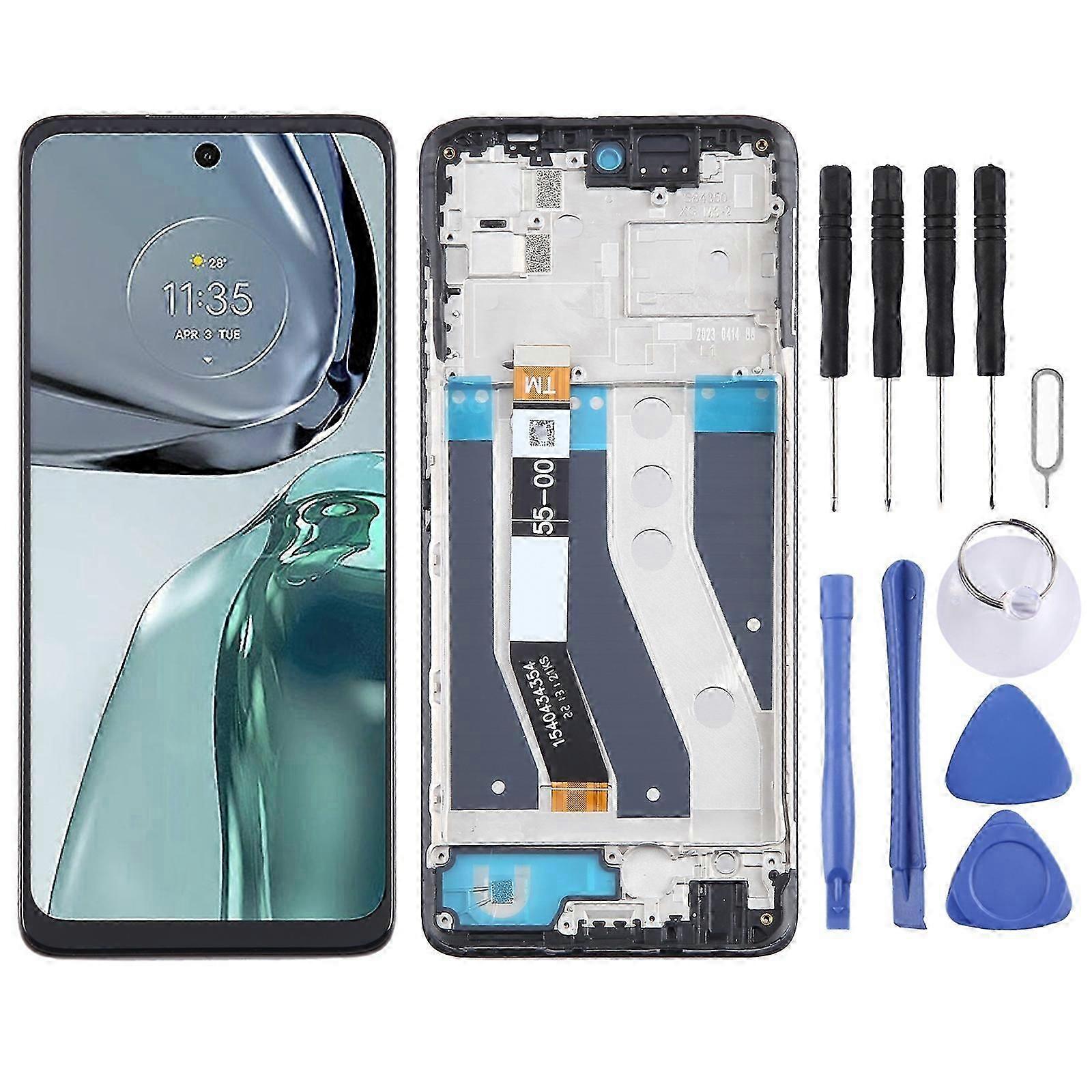 For Motorola Moto G62 5G OEM LCD Screen Digitizer Full Assembly With Frame