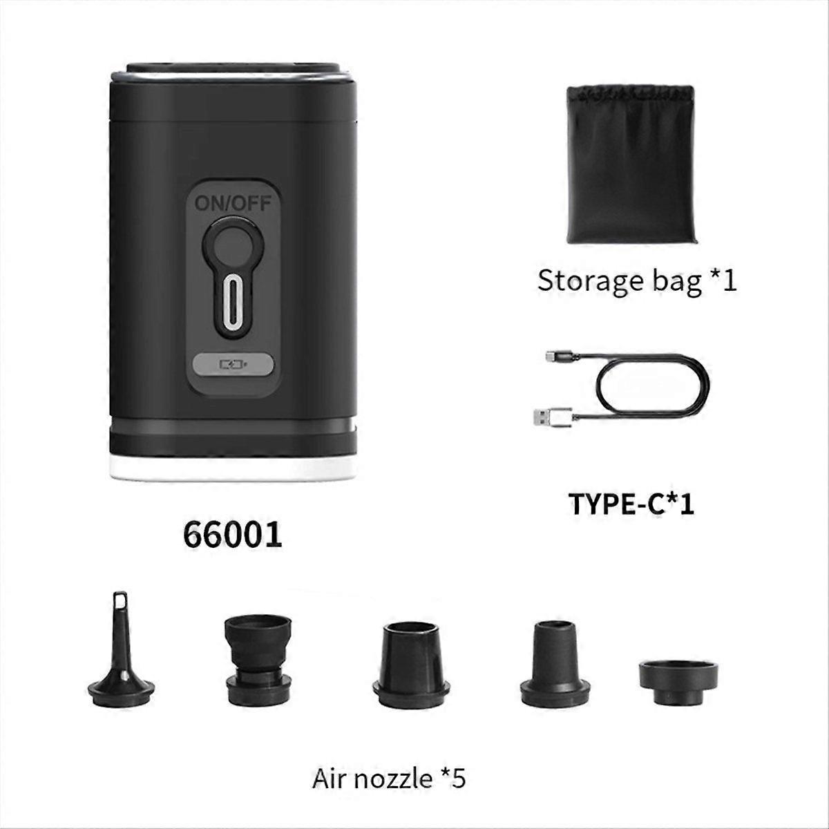 Electric Air Pump Wireless Air Compressor Inflator/Deflator Pumps