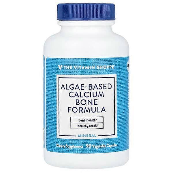 The Vitamin Shoppe, Algae-Based Calcium Bone Formula, 90 Vegetable Capsules