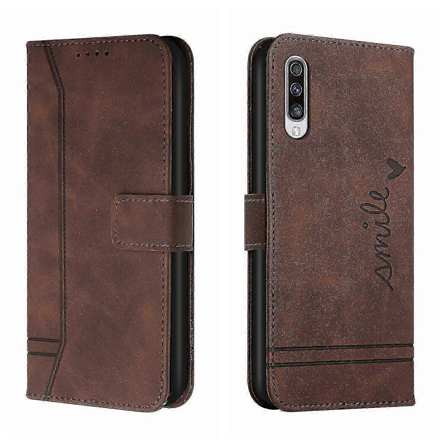 Leather Magnetic Closure Case with Flip Wallet Stand Function Cover for 25-26