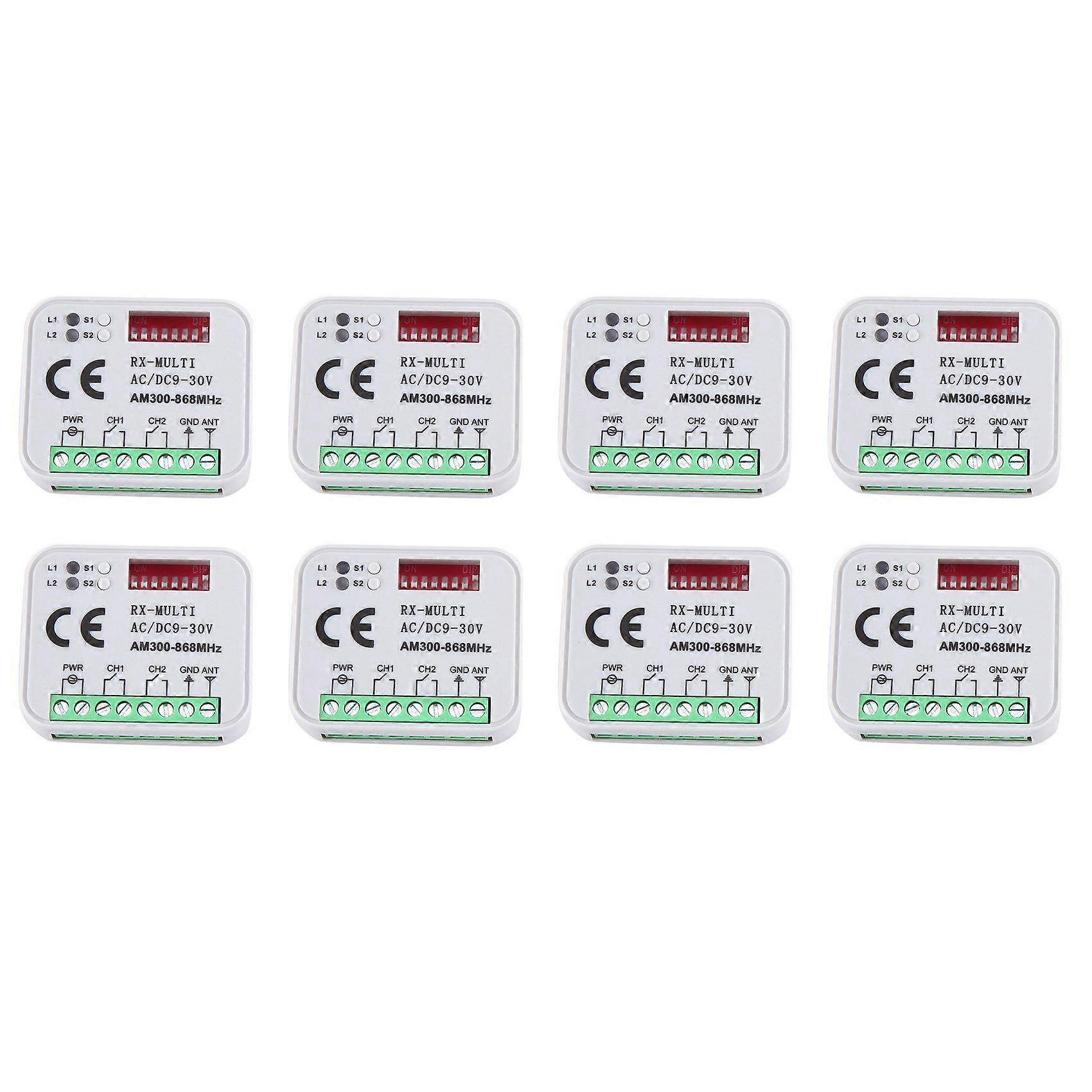 Universal RX Multi Frequency 300-868MHz Receiver 2CH 12V 24V