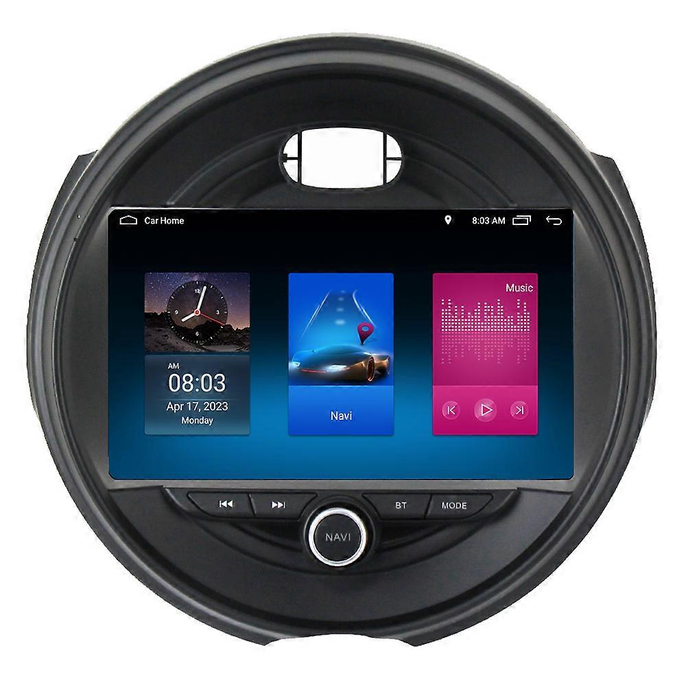RoverOne Car Stereo Radio Bluetooth CarPlay Android Auto GPS Sat Nav Touch Screen for BMW Mini Cooper 2010 - 2016