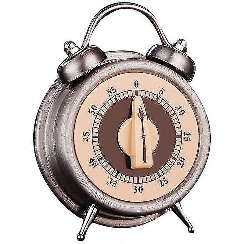 Kitchen Timer,Stainless Steel Mechanical Visual Timer For Kids,  Shot Gym Baking|Kitchen Timers