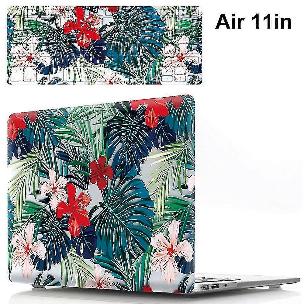 Protective Case Keyboard Cover Compatible With Macbook Air 11 Inch, With Hard Case
