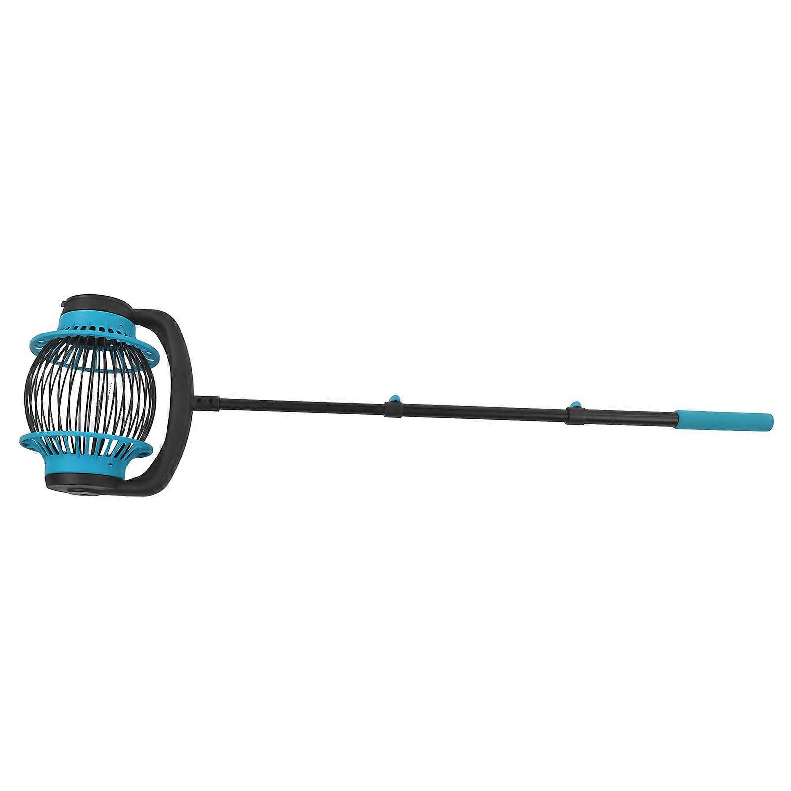 Nut Gatherer Aluminium Alloy 15.7 to 39.4in Retractable Pole Soft Handle Pine Cone Picker for Golfing Garden Orchard 